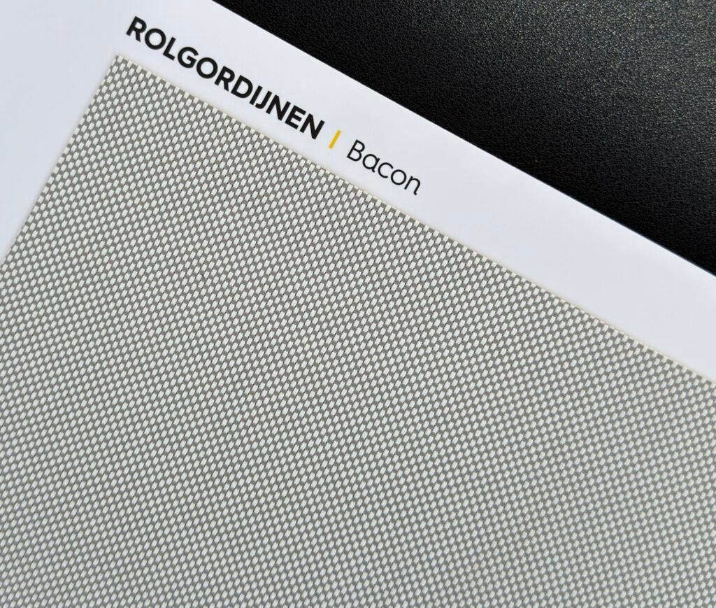 doorzichtig screen rolgordijn voor draai kiep raam